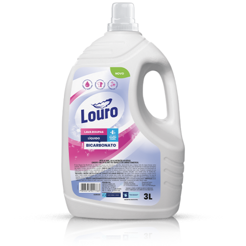 LAVA ROUPAS COM BICARBONATO 3L